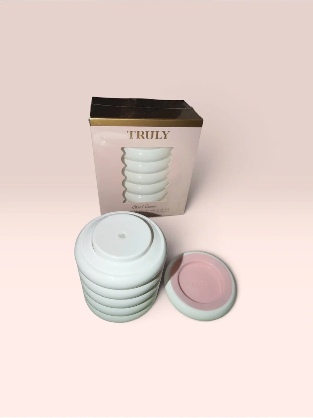 TRULY Cloud Cream Pro-Peptide Moisturizer - Pink & Gold